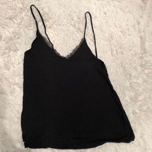 H & M black cami Sz L
